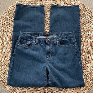 Talbots Dark Blue Flare & Wide Leg Jeans